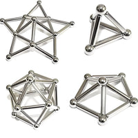Magnetic Building Sticks and Balls Set for Creative Construction