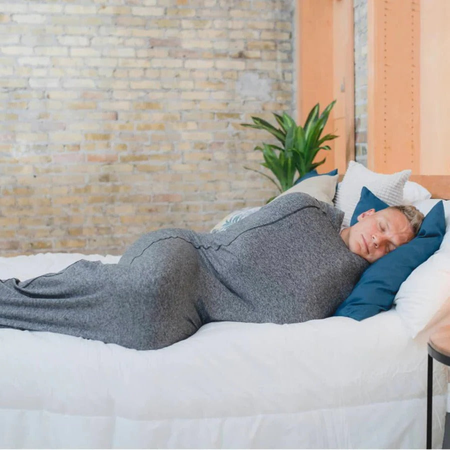 Unisex Wearable Swaddle Blanket Onesie for Adults