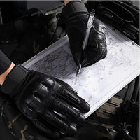 Reinforced Work Gloves with Padded Knuckles and Breathable Design