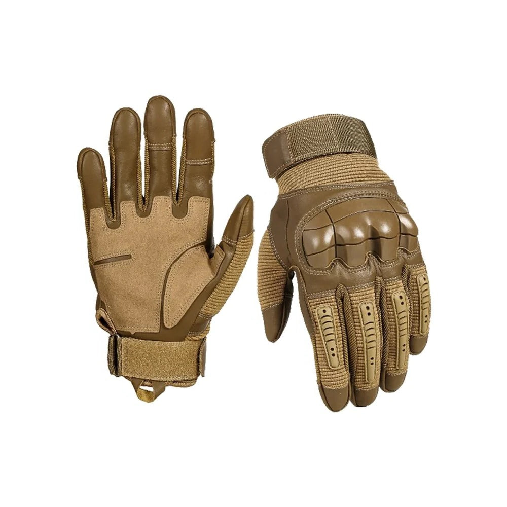 Reinforced Work Gloves with Padded Knuckles and Breathable Design