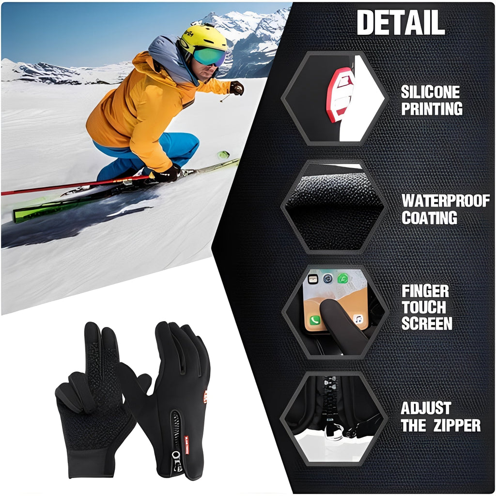 Thermal Cycling Gloves for Men and Women, Winter Sports
