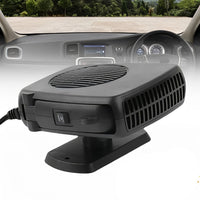 Portable 12V Ceramic Auto Heater Fan for Car Interior Use