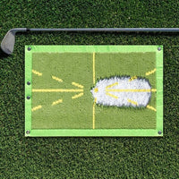 Golf Swing Training Mat with Impact Detection