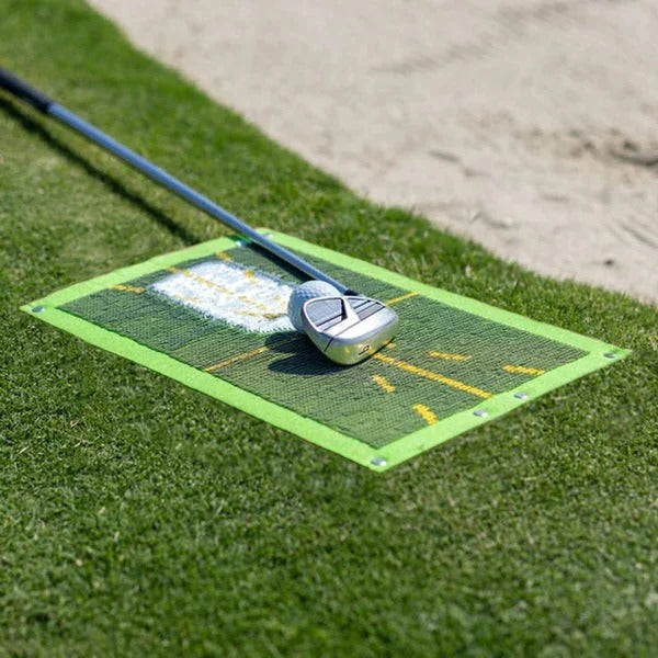 Golf Swing Training Mat with Impact Detection