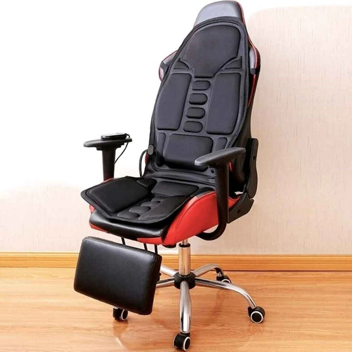 Massage Chair Pad with 8 Heated Modes for Back Support