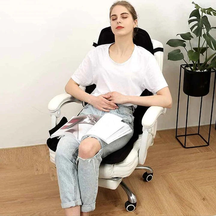 Massage Chair Pad with 8 Heated Modes for Back Support