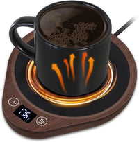 Electric Coffee Mug Warmer with Temperature Control Plate