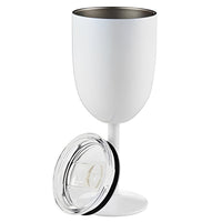 Stainless Steel Insulated Wine Tumbler with Lid
