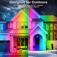 Outdoor LED Light Strips with Color Settings