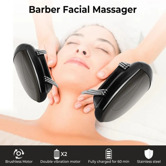 Cordless Body Massager with Adjustable Vibration and Heat