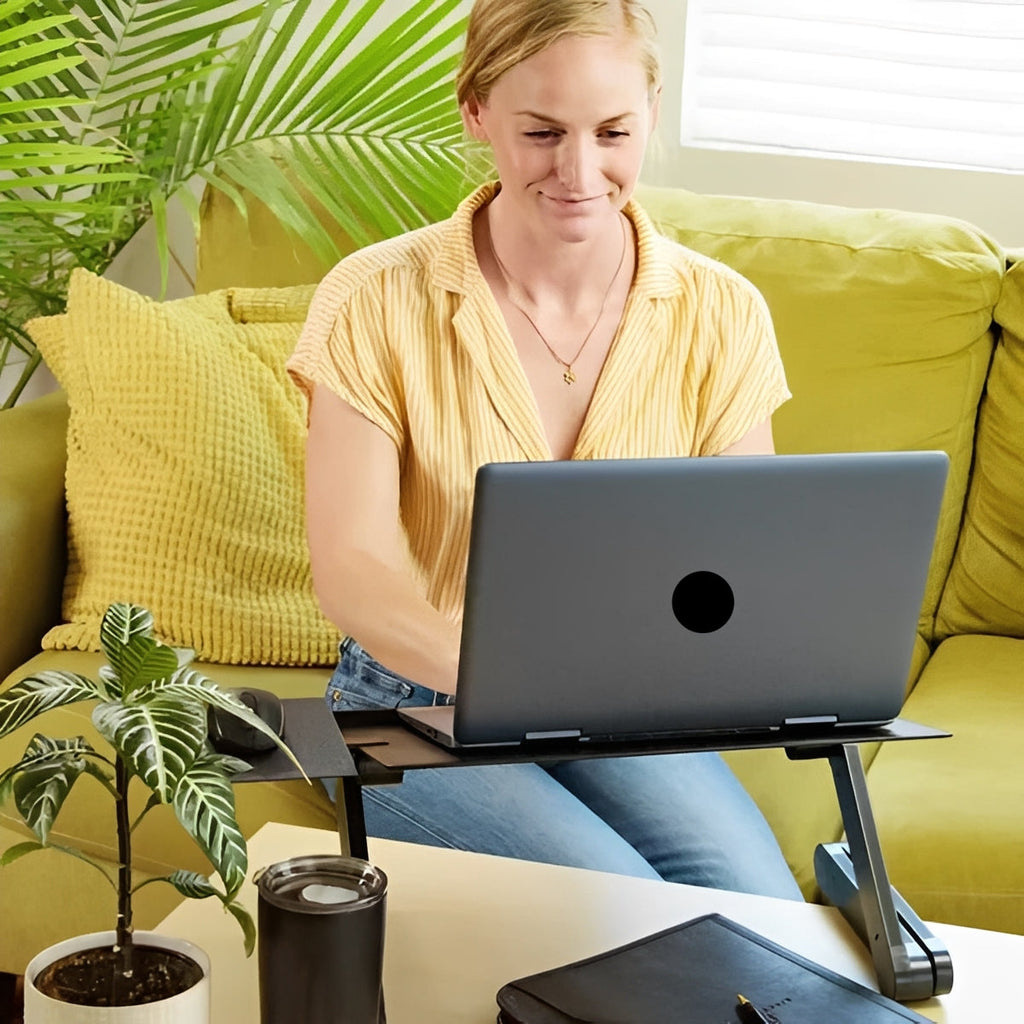 Adjustable Laptop Stand for Desk and Ergonomic Viewing