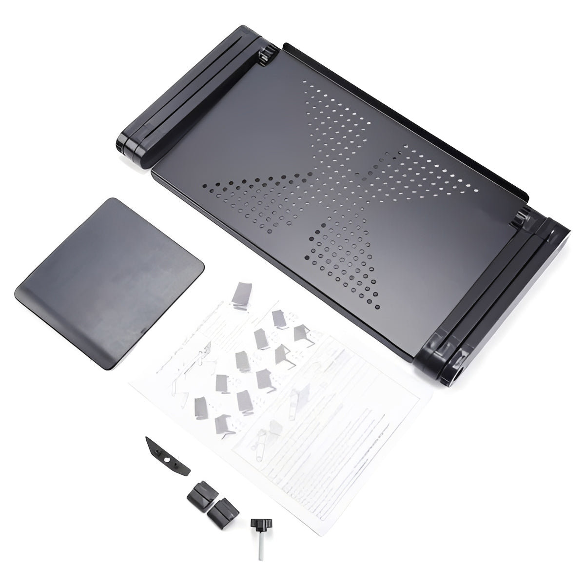 Adjustable Laptop Stand for Desk and Ergonomic Viewing