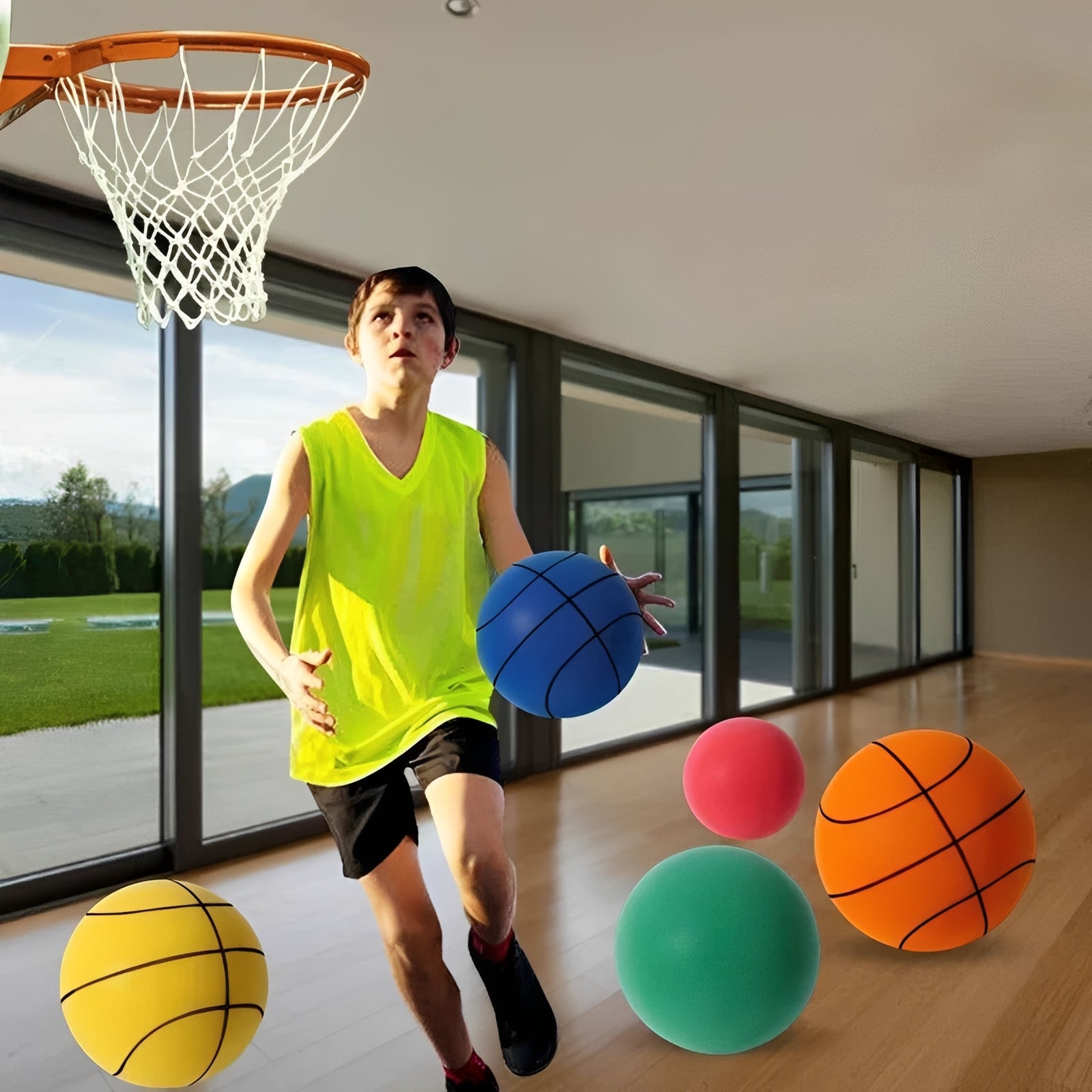 Indoor Silent Basketball for Quiet Play