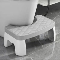 Compact Toilet Squat Stool with Non Slip Base