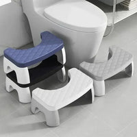Compact Toilet Squat Stool with Non Slip Base