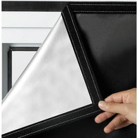 Adhesive Blackout Window Shade for Sun Blocking Coverage