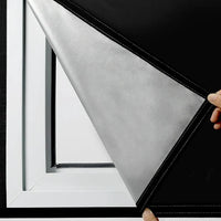 Adhesive Blackout Window Shade for Sun Blocking Coverage