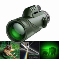 Compact Handheld Monocular Telescope for Outdoor Viewing