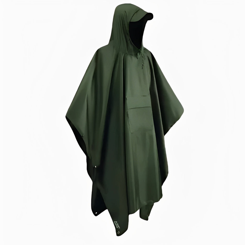 Outdoor Rain Poncho with Full Body Coverage
