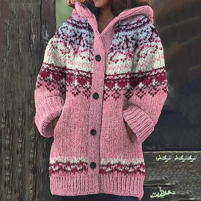Soft Knit Cardigan Sweater for Winter