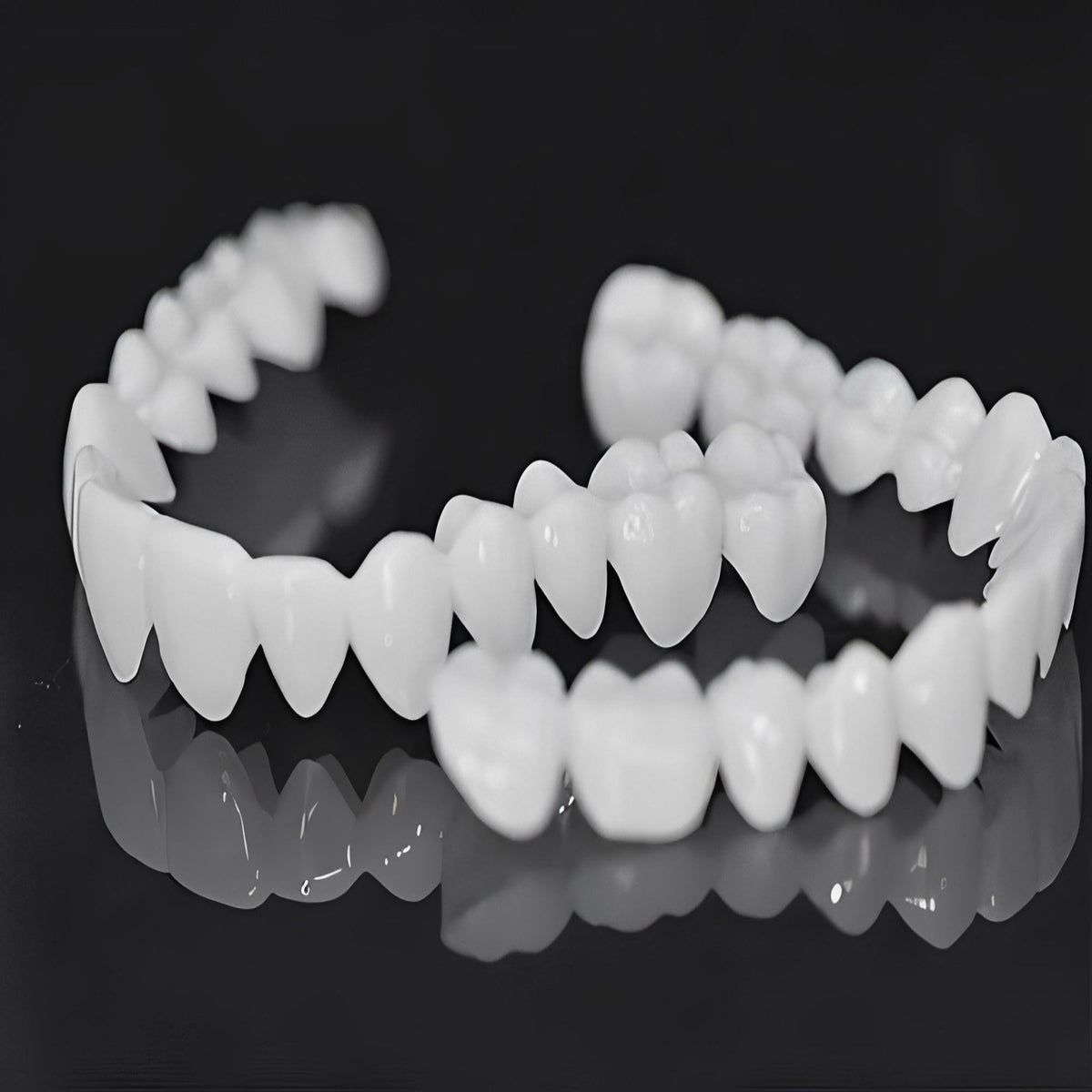 Removable Smile Cover for Gaps and Stains
