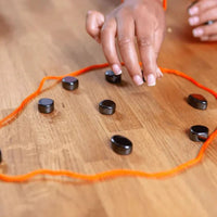 Magnetic Travel Chess Set with Folding Board