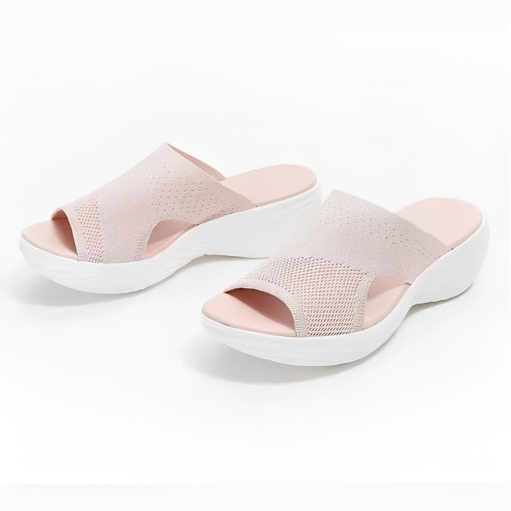 Womens Orthopedic Support Sandals with Contoured Footbed