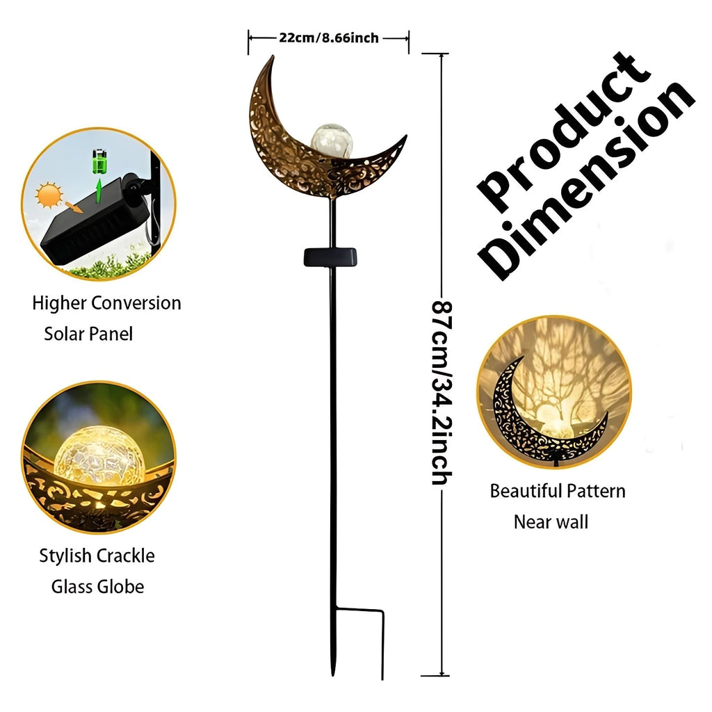 Solar LED Garden Stake Lights for Outdoor Pathway Decoration