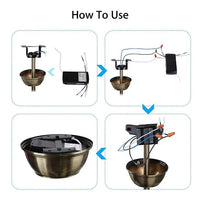Universal Remote Control for Ceiling Fan Operation