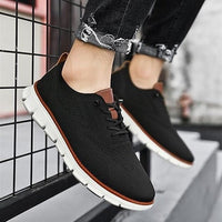 Breathable Urban Walking Shoes with Cushioned Sole