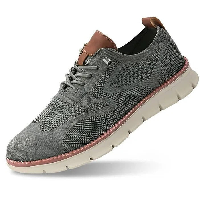 Breathable Urban Walking Shoes with Cushioned Sole