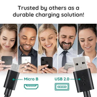 10 Ft USB Charging Cable with Extended Length