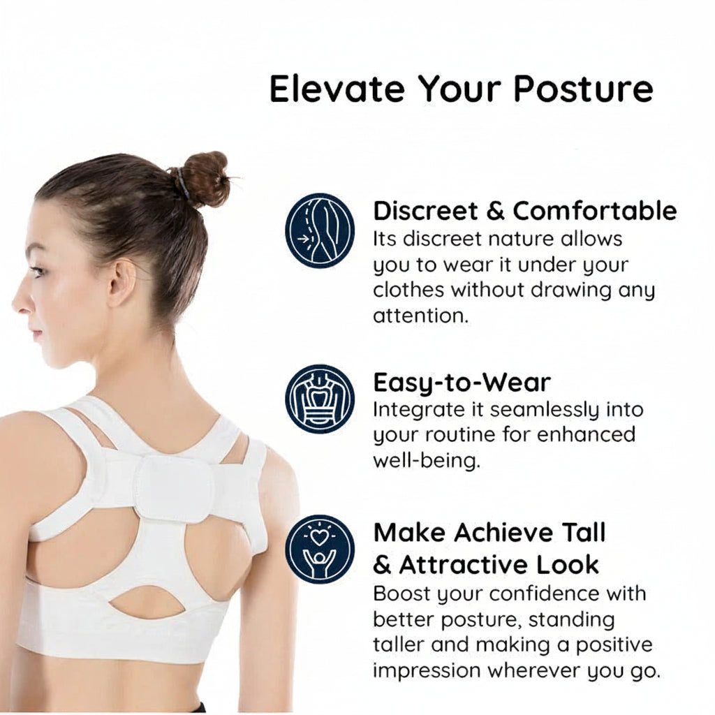 Adjustable Upper Back Posture Support Brace