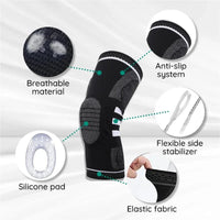 Knee Brace with Meniscus Stabilization Support