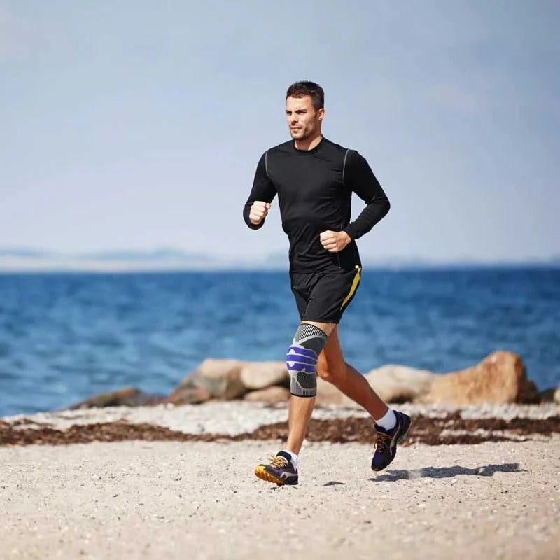 Knee Brace with Meniscus Stabilization Support