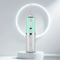 Portable Water Flosser with Removable Tank and 4 Nozzles