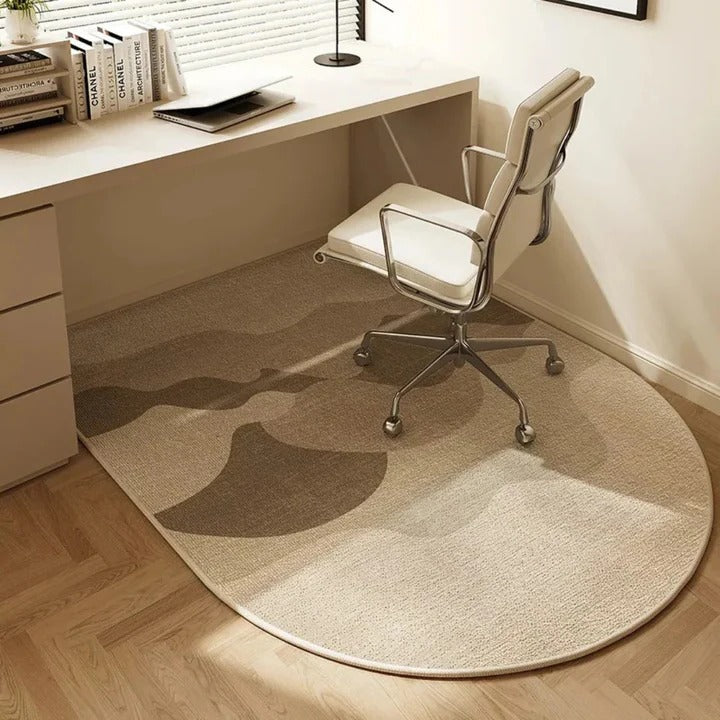 Fabric Chair Mat for Home Office Hardwood and Tile Floors