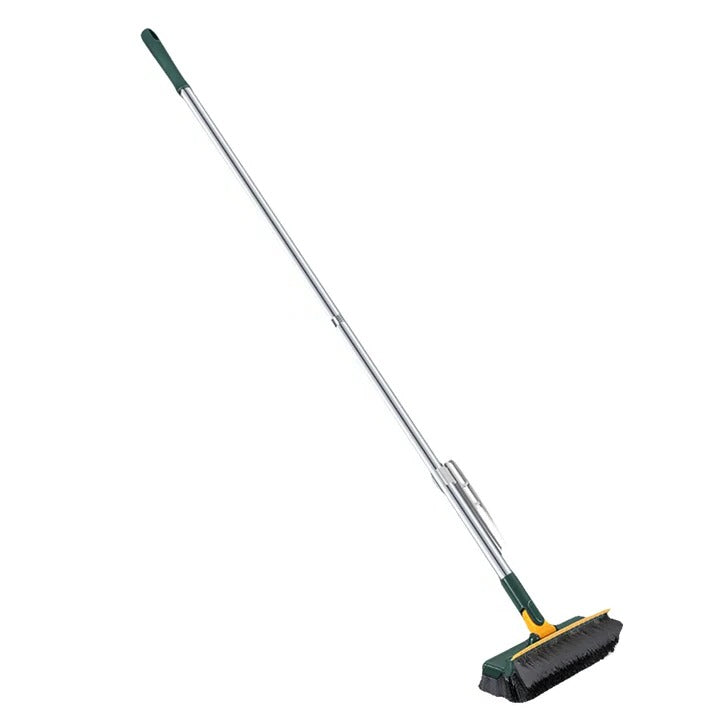 Long Handle Floor Scrub Brush with Scraper Edge