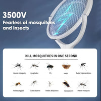 5 in 1 Electric Bug Zapper with Fast Charging USB Port