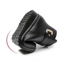 Waterproof Winter Ankle Boots for Women with Non Slip Rubber Sole