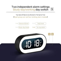 Rechargeable Sunrise Alarm Clock with Dimmable Light and USB C Charging