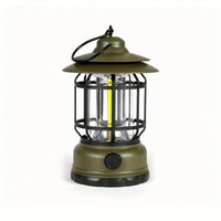 Portable LED Lantern for Camping with Rechargeable Battery and Dimmable Light