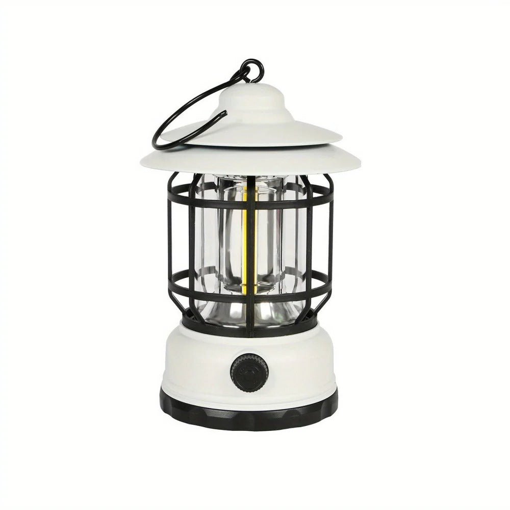 Portable LED Lantern for Camping with Rechargeable Battery and Dimmable Light
