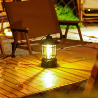 Portable LED Lantern for Camping with Rechargeable Battery and Dimmable Light