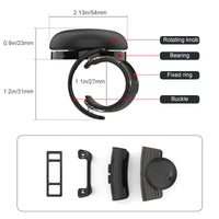 Universal 360 Degree Steering Wheel Spinner Knob with Ball Bearing
