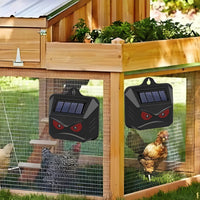 Solar Powered Ultrasonic Animal Repeller, 2 Pack