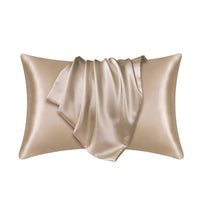 Satin Smooth Pillowcase for Reduced Hair Frizz and Skin Comfort