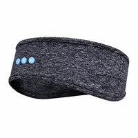 Wireless Audio Headband with Thin Flat Speakers for Sleep and Exercise
