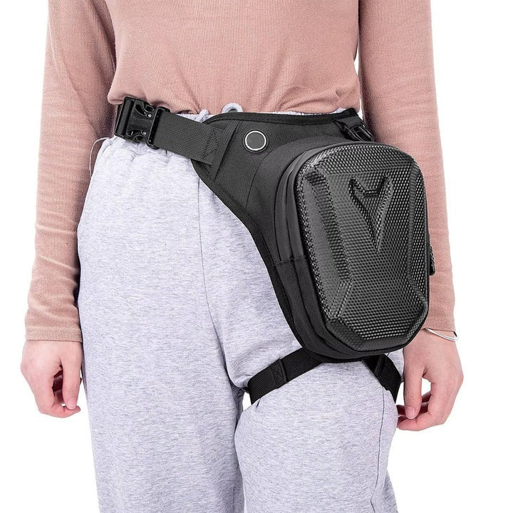 Motorcycle Thigh Bag with Adjustable Leg Strap