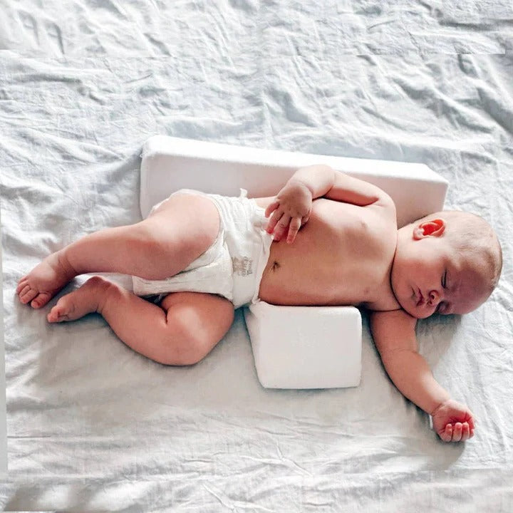 Newborn Baby Side Sleeper Positioning Wedge with Supportive Cushion
